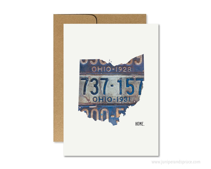 Ohio Home Greeting Card