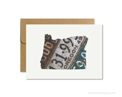 Oregon Home Greeting Card