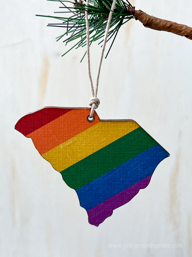 South Carolina Pride Ornament Magnet