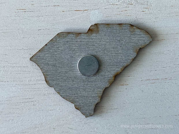 South Carolina Vintage License Plate Ornament Magnet