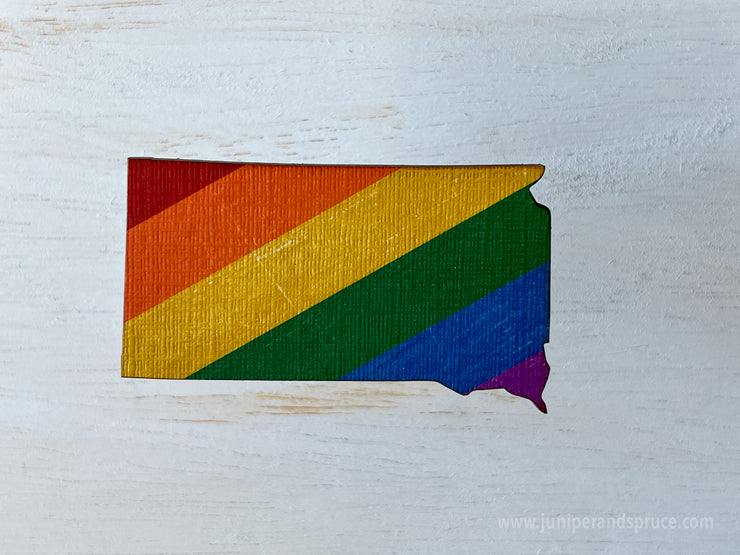 South Dakota Pride Ornament Magnet