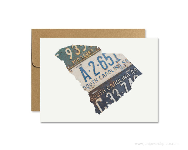 South Carolina Home Greeting Card