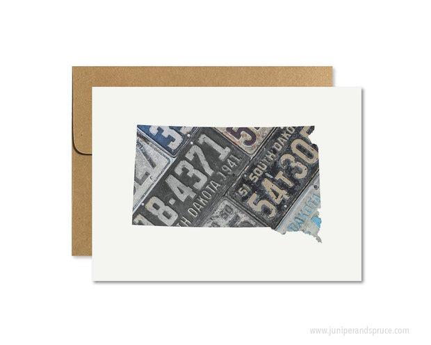 South Dakota Home Greeting Card