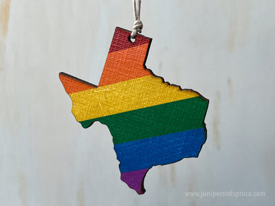 Texas Pride Ornament Magnet