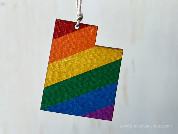 Utah Pride Ornament Magnet