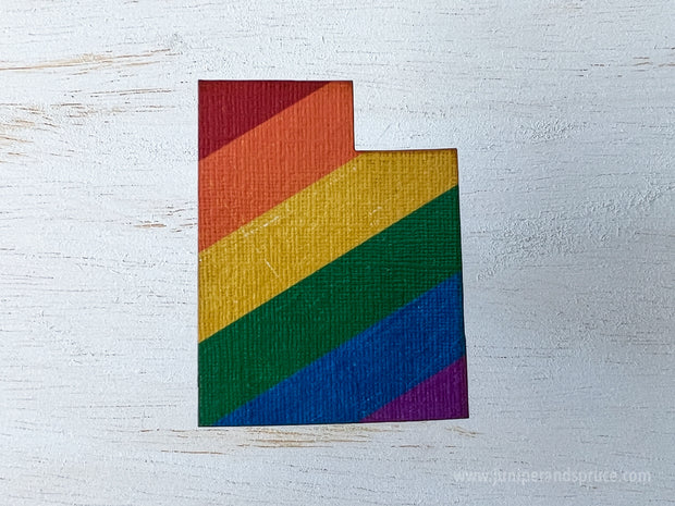 Utah Pride Ornament Magnet