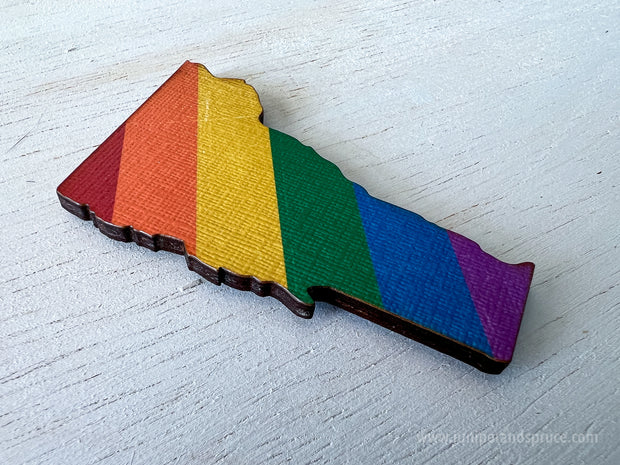 Vermont Pride Ornament Magnet
