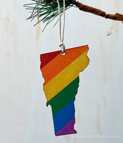 Vermont Pride Ornament Magnet
