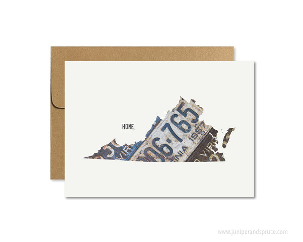 Virginia Home Greeting Card