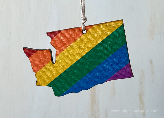 Washington Pride Ornament Magnet