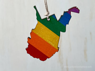 West Virginia Pride Ornament Magnet