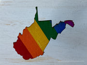 West Virginia Pride Ornament Magnet