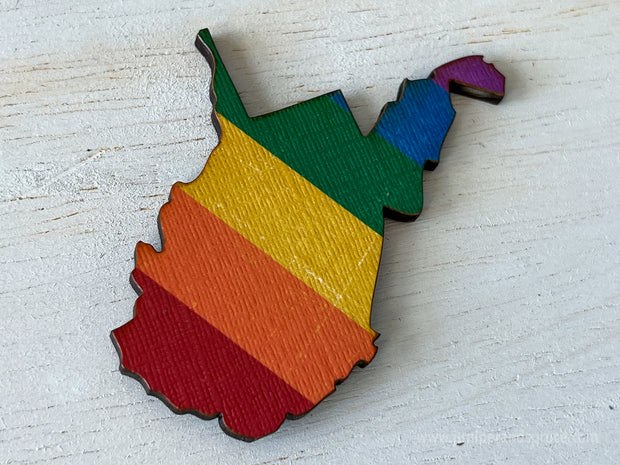 West Virginia Pride Ornament Magnet