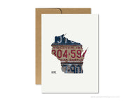 Wisconsin Home Greeting Card