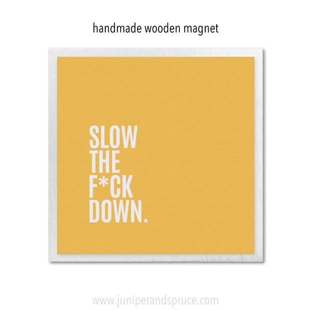 Art Magnet - Slow the F*ck Down