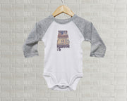 Alabama Baby Onesie | Romper | Vintage License Plate Art