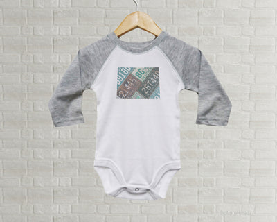 Colorado Baby Onesie | Romper | Vintage License Plate Art