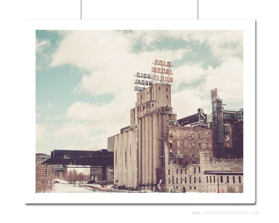 Minneapolis Mill City Ruins - Photography Print