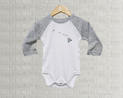 Hawaii Baby Onesie | Romper | Vintage License Plate Art