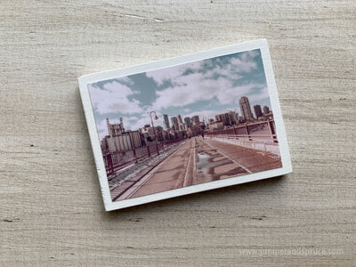 Magnet - Minneapolis Skyline -Stone Arch Bridge