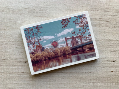 Magnet - Grain Belt Beer Sign and Hennepin Bridge- Minneapolis