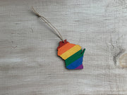 Wisconsin Pride Ornament Magnet