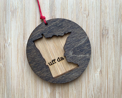 Minnesota Wooden Ornament (Multiple Styles)