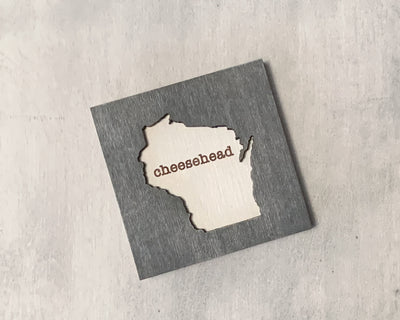 Wisconsin Love Art Magnet