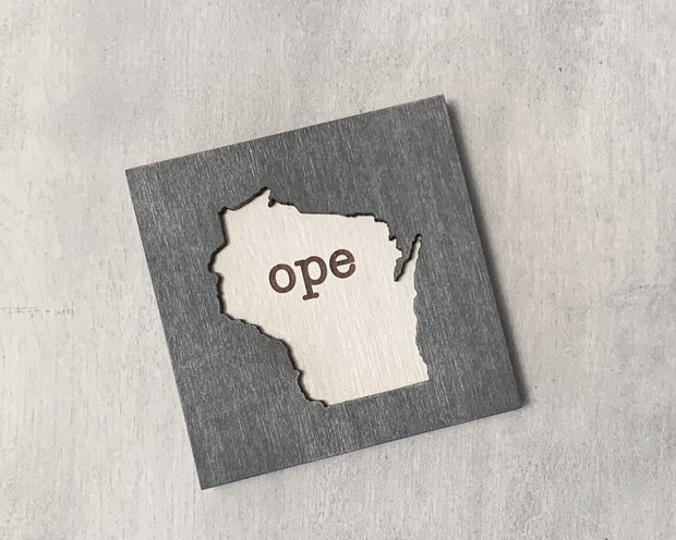 Wisconsin Love Art Magnet