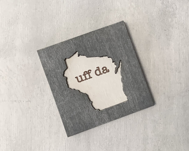 Wisconsin Love Art Magnet