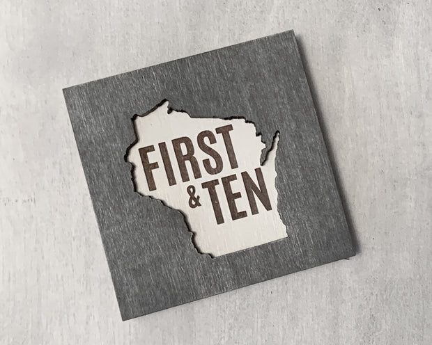 Wisconsin Love Art Magnet