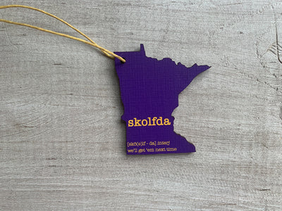 Minnesota Vikings Skolfda Ornament or Magnet