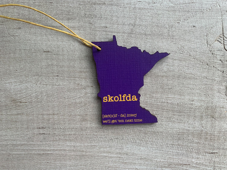 Minnesota Vikings Skolfda Ornament or Magnet