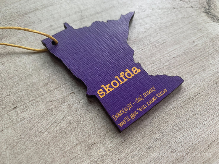 Minnesota Vikings Skolfda Ornament or Magnet