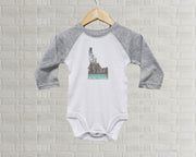 Idaho Baby Onesie | Romper | Vintage License Plate Art
