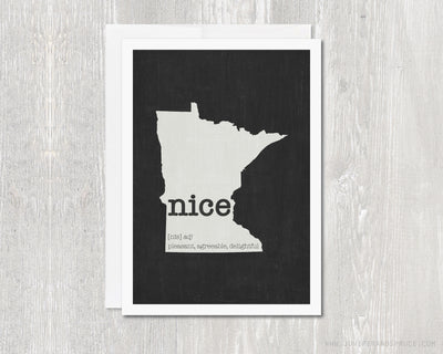Greeting Card - Minnesota Nice