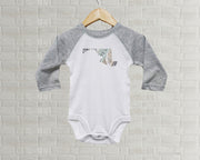 Maryland Baby Onesie | Romper | Vintage License Plate Art
