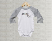 Massachusetts Baby Onesie | Romper | Vintage License Plate Art