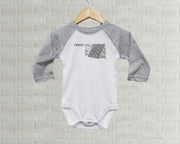 Oklahoma Baby Onesie | Romper | Vintage License Plate Art