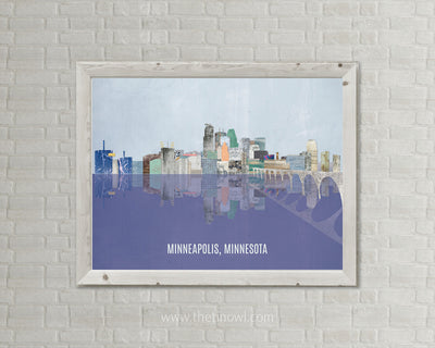 Minneapolis Skyline - Photography Print