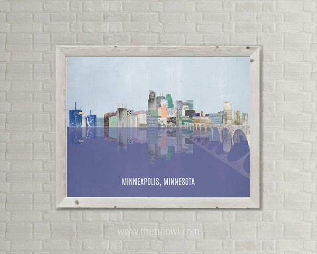 Minneapolis Skyline - Photography Print