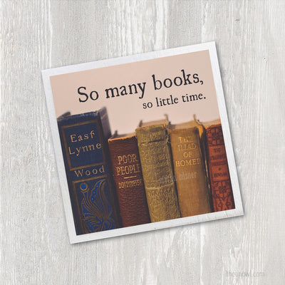 Magnet - So Many Books So Little Time