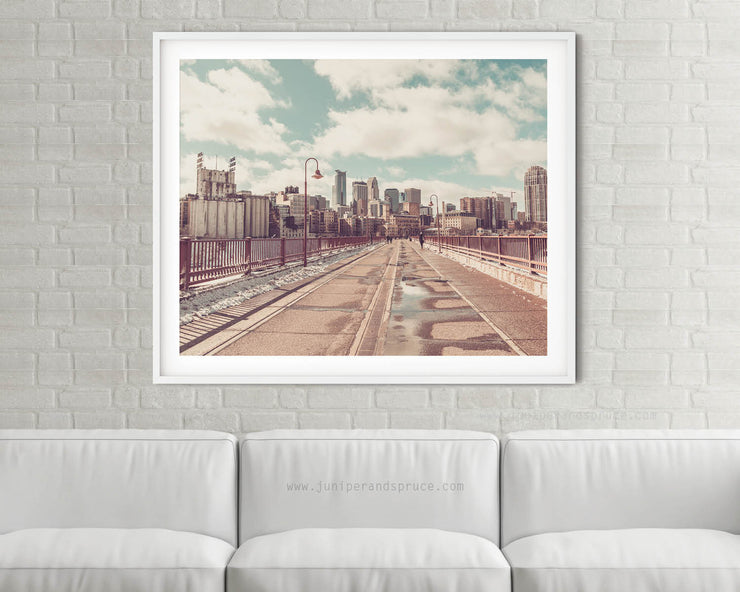 Minneapolis Stone Arch Bridge - Photography Print
