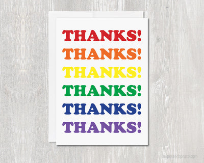 Greeting Card - Thanks!