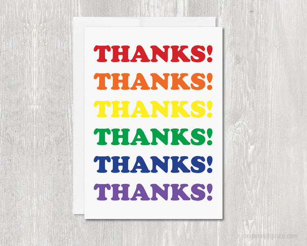Greeting Card - Thanks!