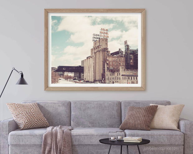 Minneapolis Mill City Ruins - Photography Print