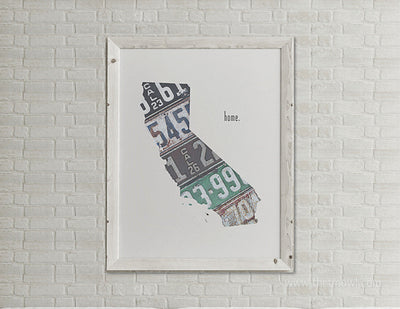 California Home Print