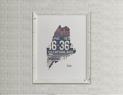 Maine Home Print
