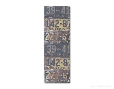 Bookmark - West Virginia License Plates