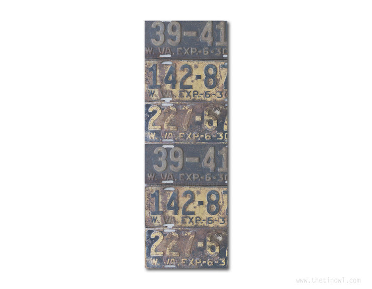 Bookmark - West Virginia License Plates